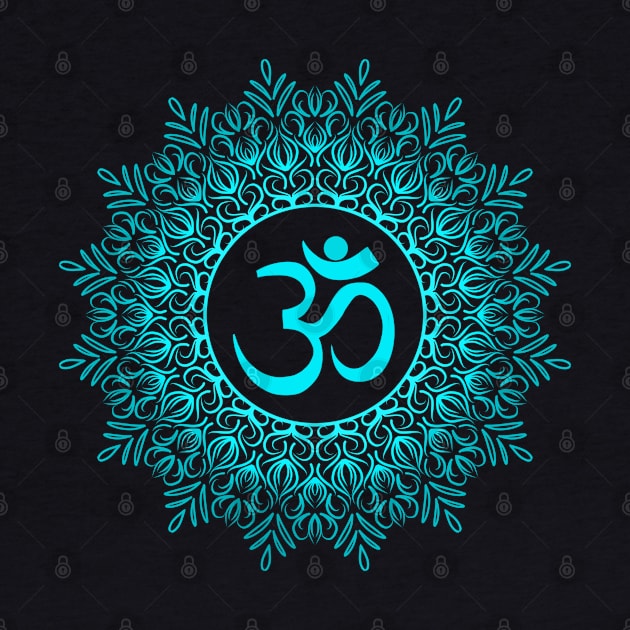 Om symbol - Aum symbol - Yoga gift ides - by Saishaadesigns